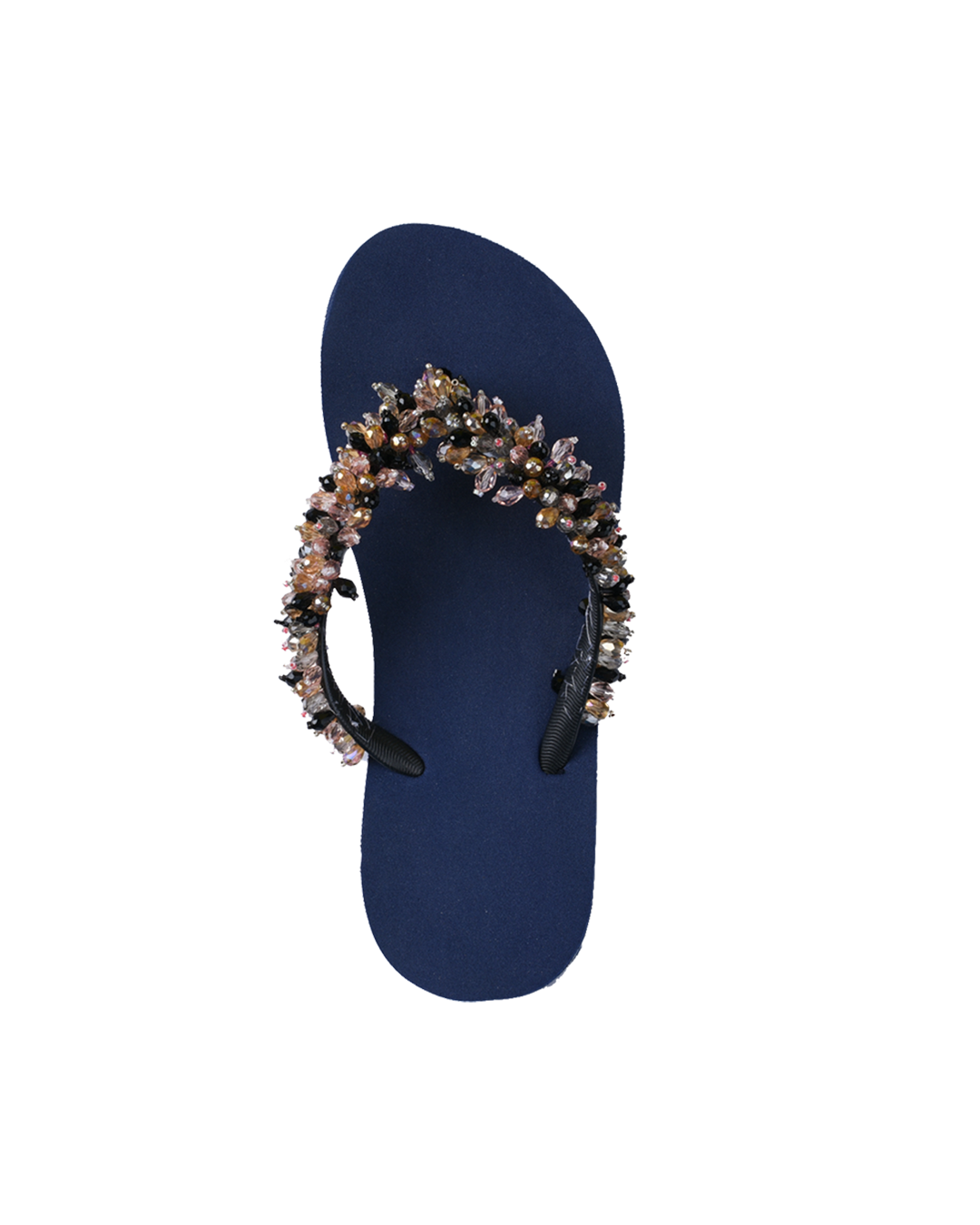 Jeweled discount flip flops