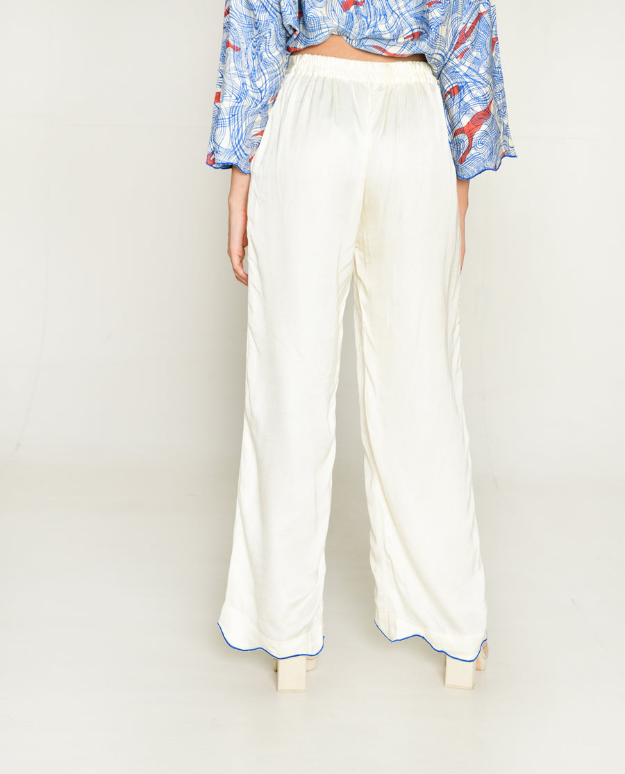 Ponzo White Pant